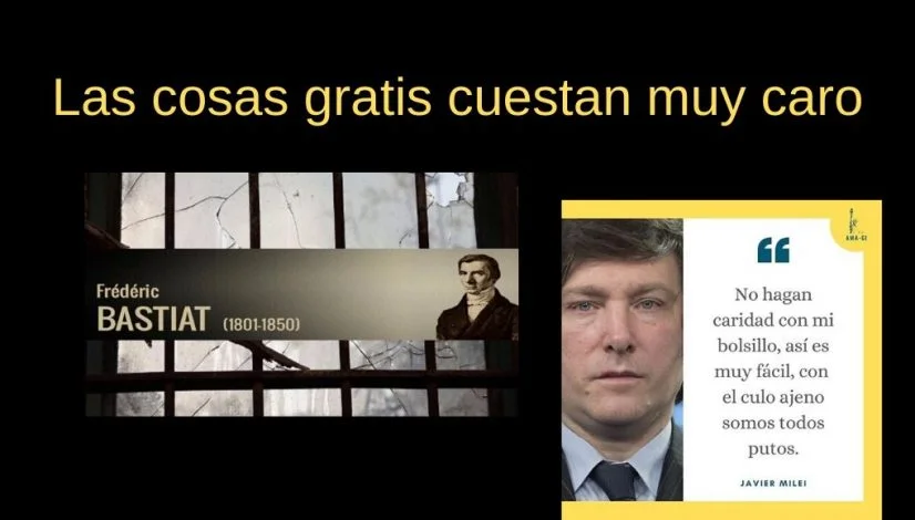 Las cosas gratis cuestan muy caro