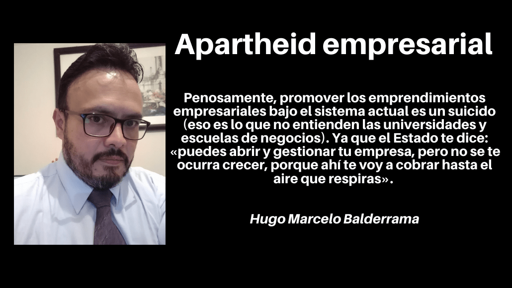 Apartheid empresarial Apartheid empresarial